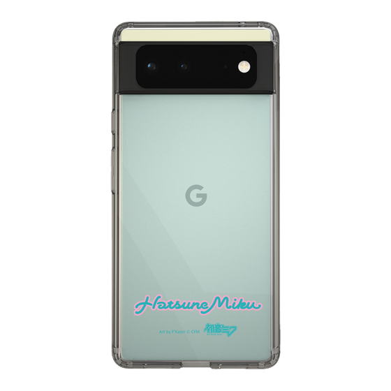 Slim Protection Case［ HATSUNE MIKU - Logo - Blue Green ］