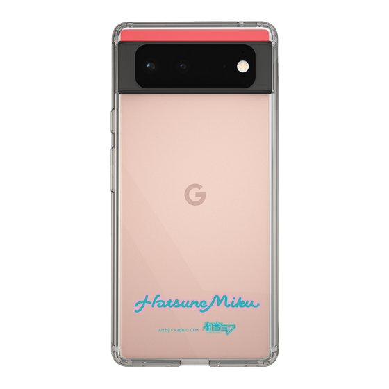 Slim Protection Case［ HATSUNE MIKU - Logo - Blue Green ］