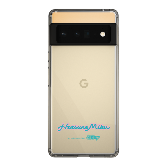 Slim Protection Case［ HATSUNE MIKU - Logo - Blue Green ］