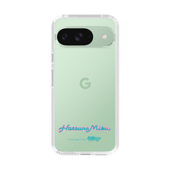 Slim Protection Case［ HATSUNE MIKU - Logo - Blue Green ］