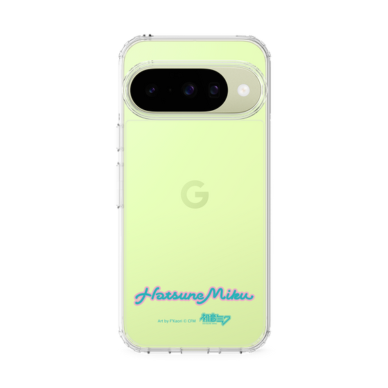 Slim Protection Case［ HATSUNE MIKU - Logo - Blue Green ］