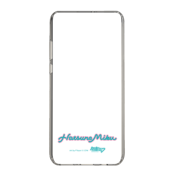 Slim Protection Case［ HATSUNE MIKU - Logo - Blue Green ］