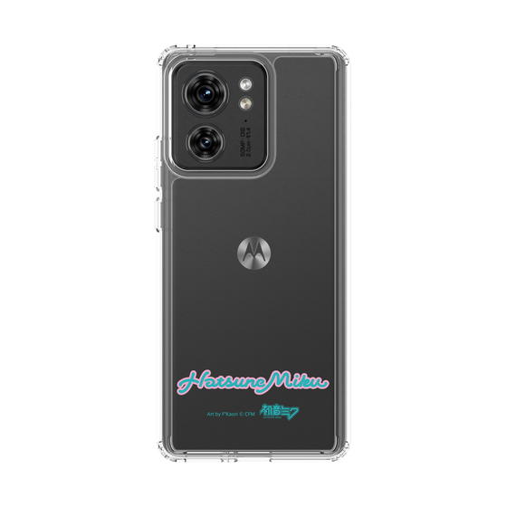 Slim Protection Case［ HATSUNE MIKU - Logo - Blue Green ］