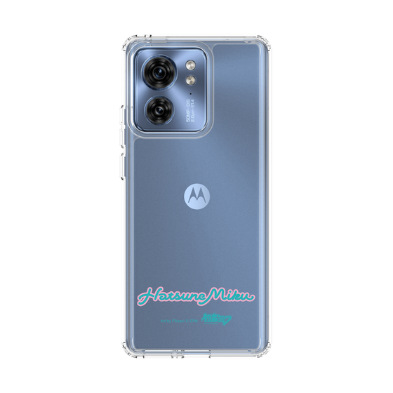 Slim Protection Case［ HATSUNE MIKU - Logo - Blue Green ］