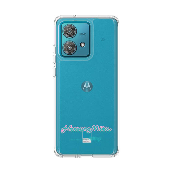 Slim Protection Case［ HATSUNE MIKU - Logo - Blue Green ］