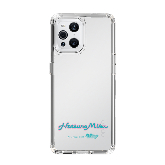 Slim Protection Case［ HATSUNE MIKU - Logo - Blue Green ］