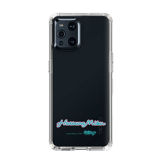Slim Protection Case［ HATSUNE MIKU - Logo - Blue Green ］