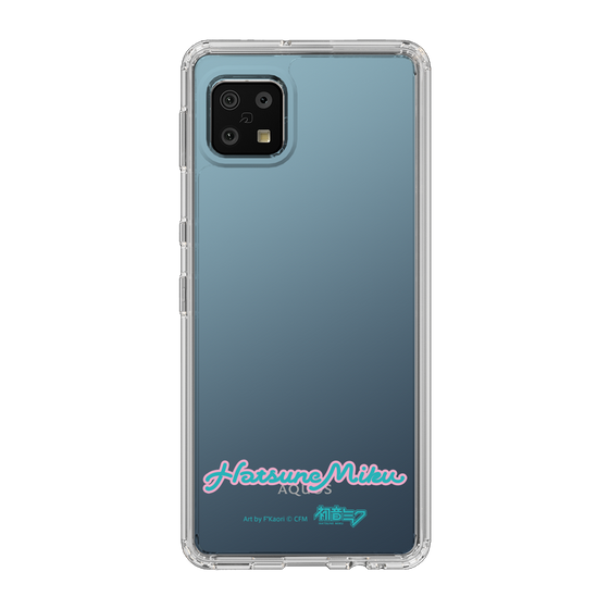 Slim Protection Case［ HATSUNE MIKU - Logo - Blue Green ］