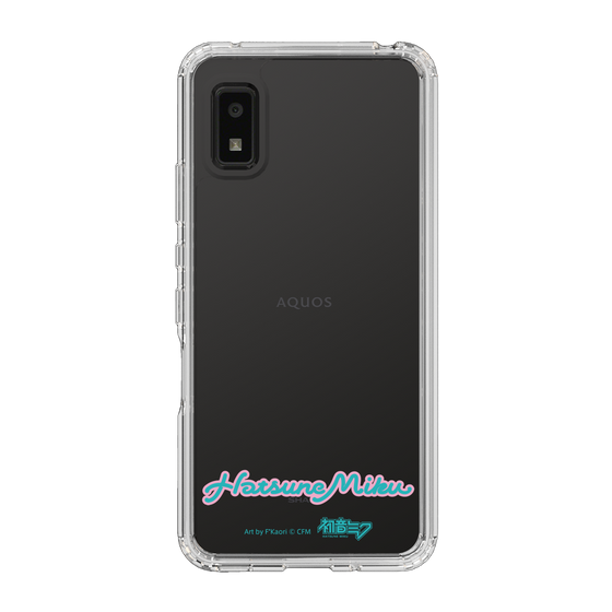 Slim Protection Case［ HATSUNE MIKU - Logo - Blue Green ］