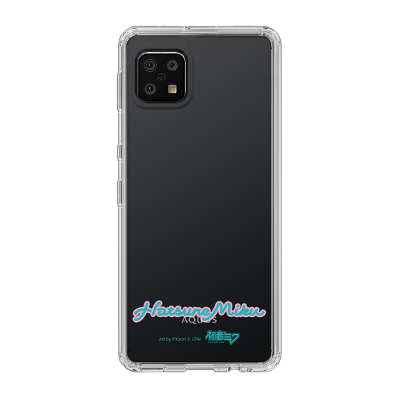 Slim Protection Case［ HATSUNE MIKU - Logo - Blue Green ］