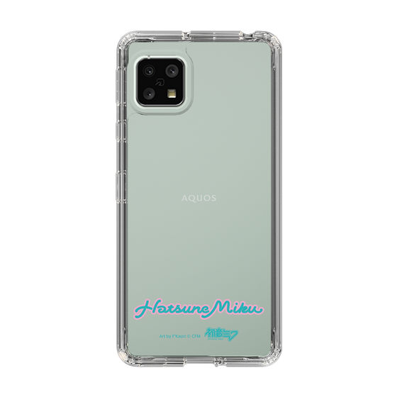 Slim Protection Case［ HATSUNE MIKU - Logo - Blue Green ］