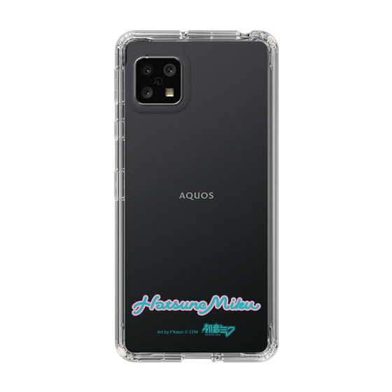 Slim Protection Case［ HATSUNE MIKU - Logo - Blue Green ］