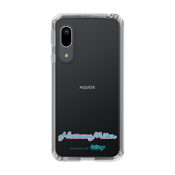 Slim Protection Case［ HATSUNE MIKU - Logo - Blue Green ］