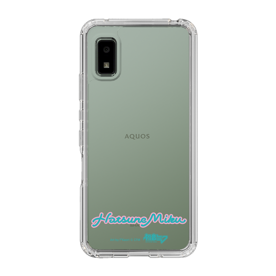 Slim Protection Case［ HATSUNE MIKU - Logo - Blue Green ］
