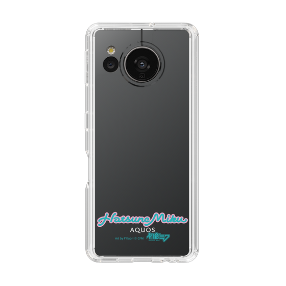 Slim Protection Case［ HATSUNE MIKU - Logo - Blue Green ］