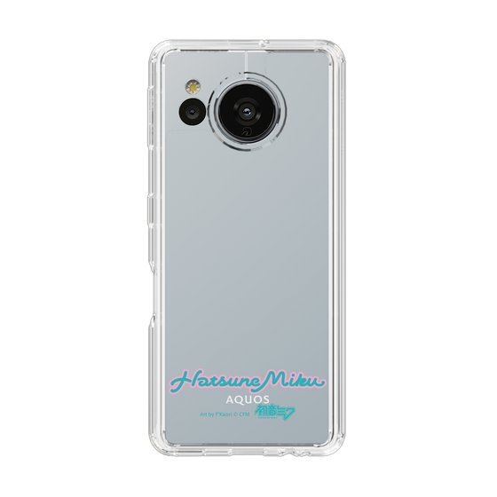 Slim Protection Case［ HATSUNE MIKU - Logo - Blue Green ］
