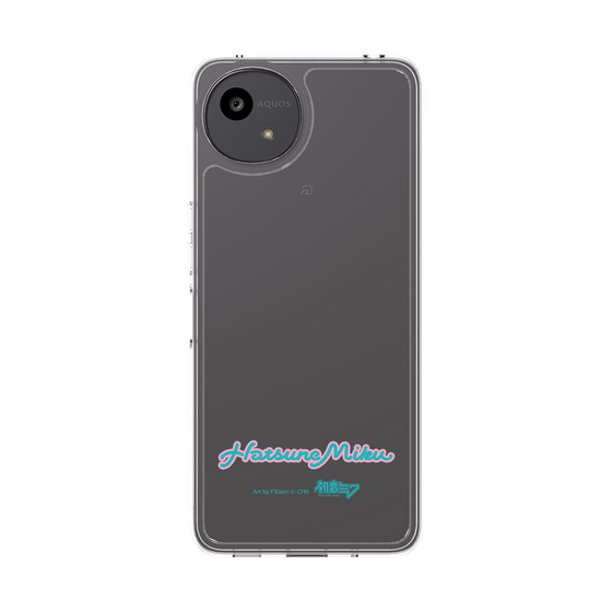 Slim Protection Case［ HATSUNE MIKU - Logo - Blue Green ］