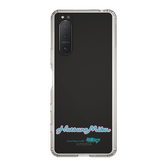 Slim Protection Case［ HATSUNE MIKU - Logo - Blue Green ］