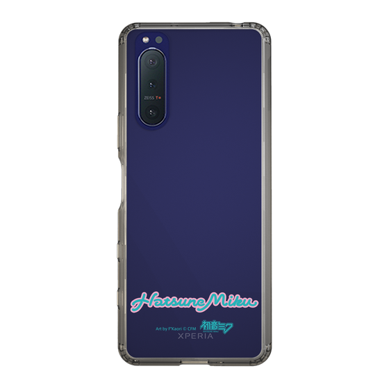 Slim Protection Case［ HATSUNE MIKU - Logo - Blue Green ］