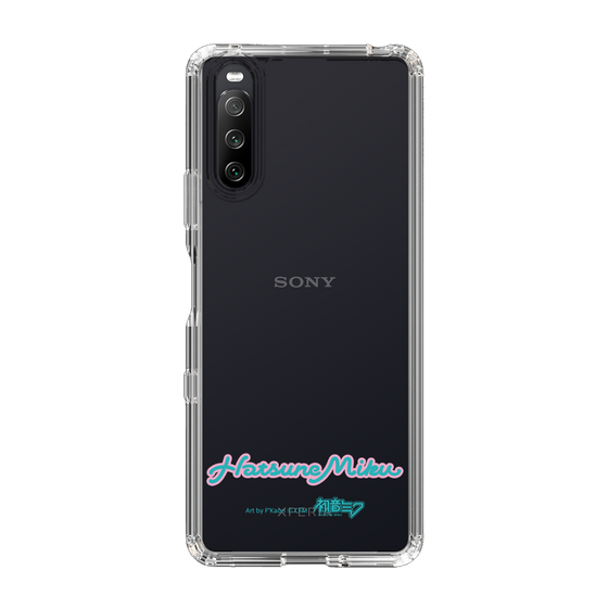 Slim Protection Case［ HATSUNE MIKU - Logo - Blue Green ］