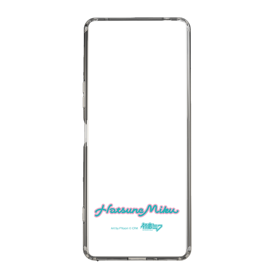 Slim Protection Case［ HATSUNE MIKU - Logo - Blue Green ］