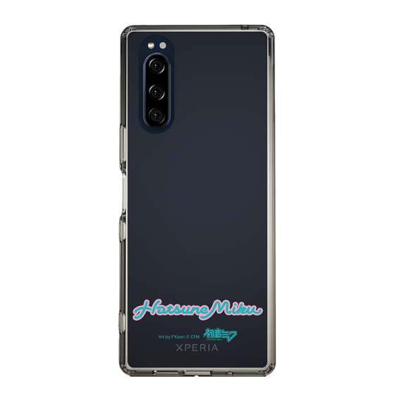 Slim Protection Case［ HATSUNE MIKU - Logo - Blue Green ］