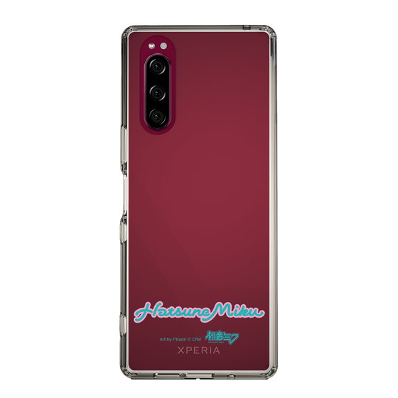 Slim Protection Case［ HATSUNE MIKU - Logo - Blue Green ］