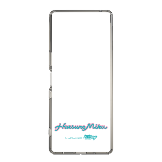 Slim Protection Case［ HATSUNE MIKU - Logo - Blue Green ］