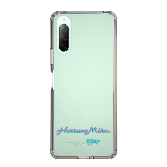 Slim Protection Case［ HATSUNE MIKU - Logo - Blue Green ］