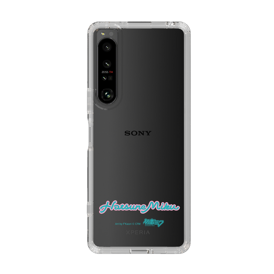 Slim Protection Case［ HATSUNE MIKU - Logo - Blue Green ］