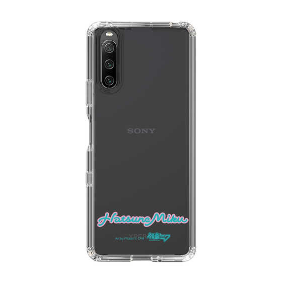 Slim Protection Case［ HATSUNE MIKU - Logo - Blue Green ］