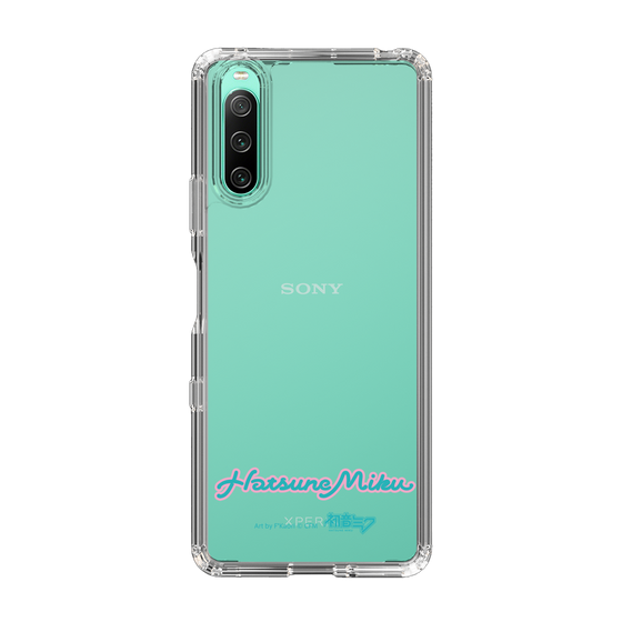 Slim Protection Case［ HATSUNE MIKU - Logo - Blue Green ］