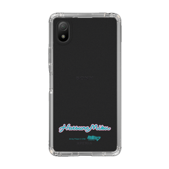 Slim Protection Case［ HATSUNE MIKU - Logo - Blue Green ］