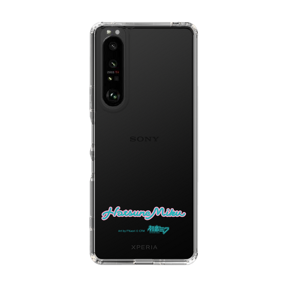 Slim Protection Case［ HATSUNE MIKU - Logo - Blue Green ］