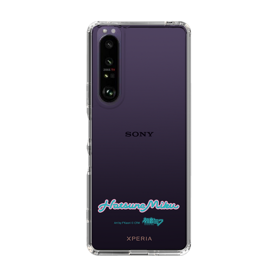 Slim Protection Case［ HATSUNE MIKU - Logo - Blue Green ］