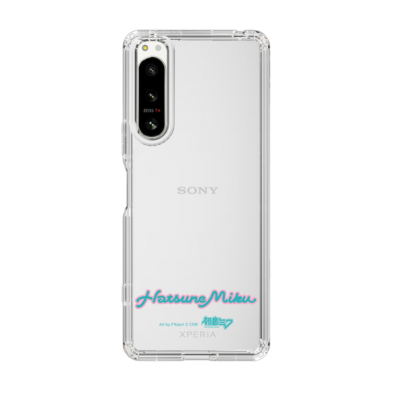 Slim Protection Case［ HATSUNE MIKU - Logo - Blue Green ］