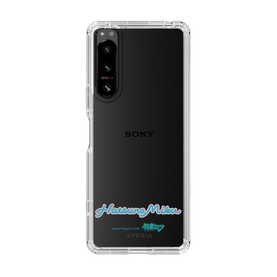 Slim Protection Case［ HATSUNE MIKU - Logo - Blue Green ］