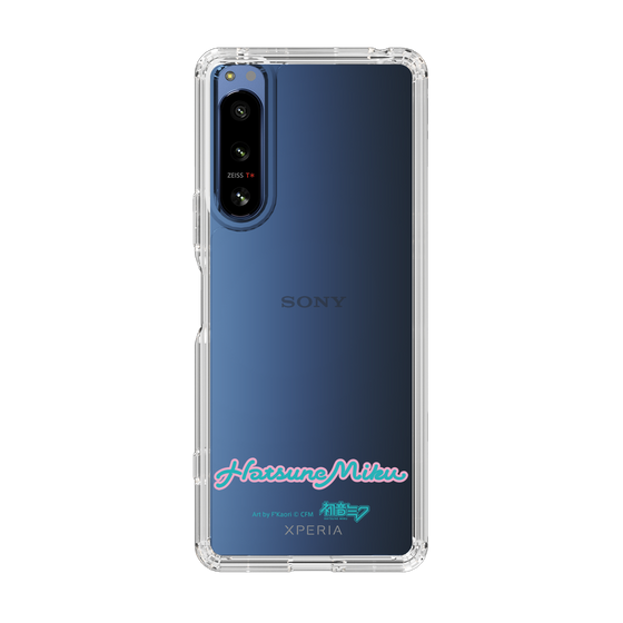 Slim Protection Case［ HATSUNE MIKU - Logo - Blue Green ］