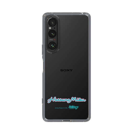 Slim Protection Case［ HATSUNE MIKU - Logo - Blue Green ］