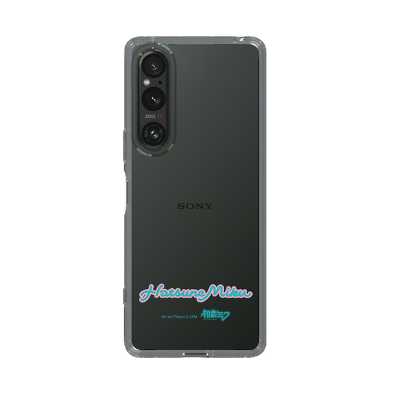 Slim Protection Case［ HATSUNE MIKU - Logo - Blue Green ］