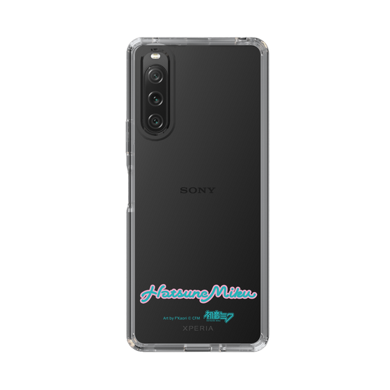 Slim Protection Case［ HATSUNE MIKU - Logo - Blue Green ］