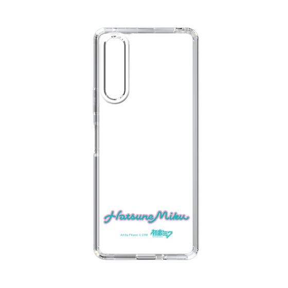 Slim Protection Case［ HATSUNE MIKU - Logo - Blue Green ］