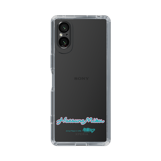 Slim Protection Case［ HATSUNE MIKU - Logo - Blue Green ］