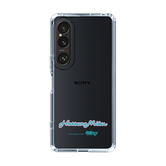 Slim Protection Case［ HATSUNE MIKU - Logo - Blue Green ］