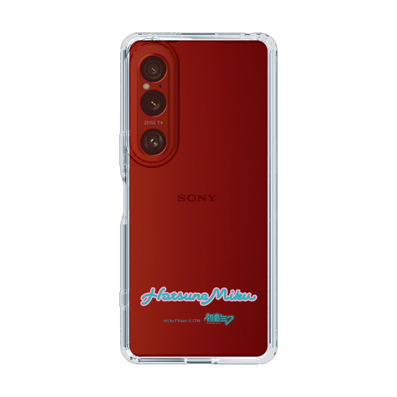 Slim Protection Case［ HATSUNE MIKU - Logo - Blue Green ］