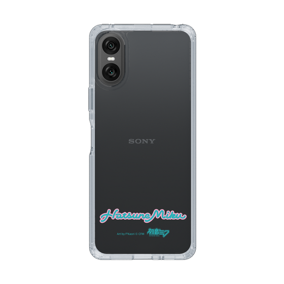 Slim Protection Case［ HATSUNE MIKU - Logo - Blue Green ］