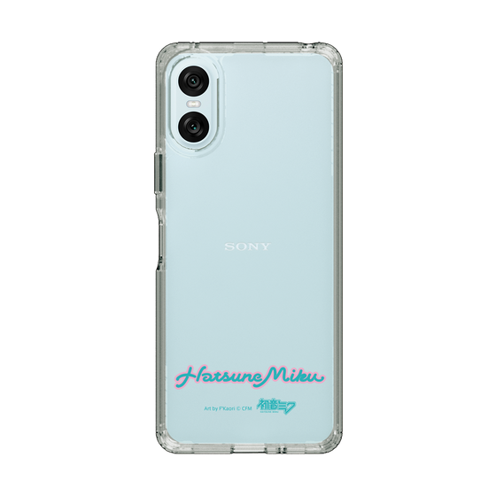 Slim Protection Case［ HATSUNE MIKU - Logo - Blue Green ］