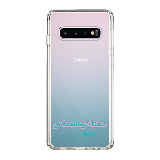 Slim Protection Case［ HATSUNE MIKU - Logo - Blue Green ］