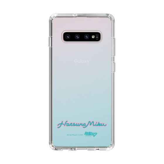 Slim Protection Case［ HATSUNE MIKU - Logo - Blue Green ］