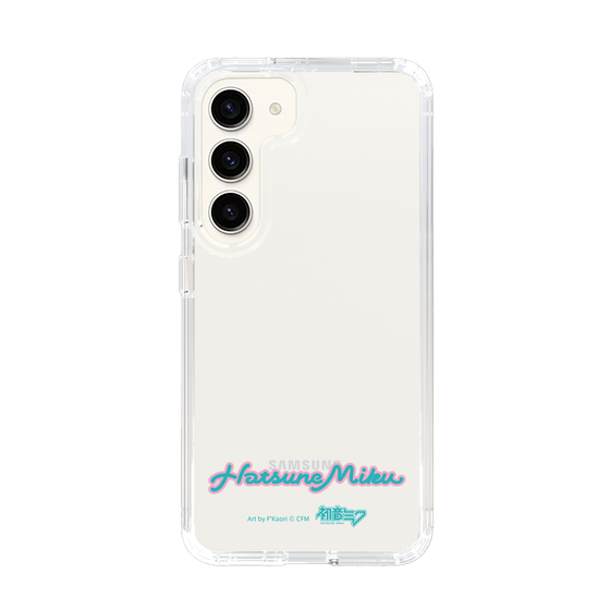 Slim Protection Case［ HATSUNE MIKU - Logo - Blue Green ］